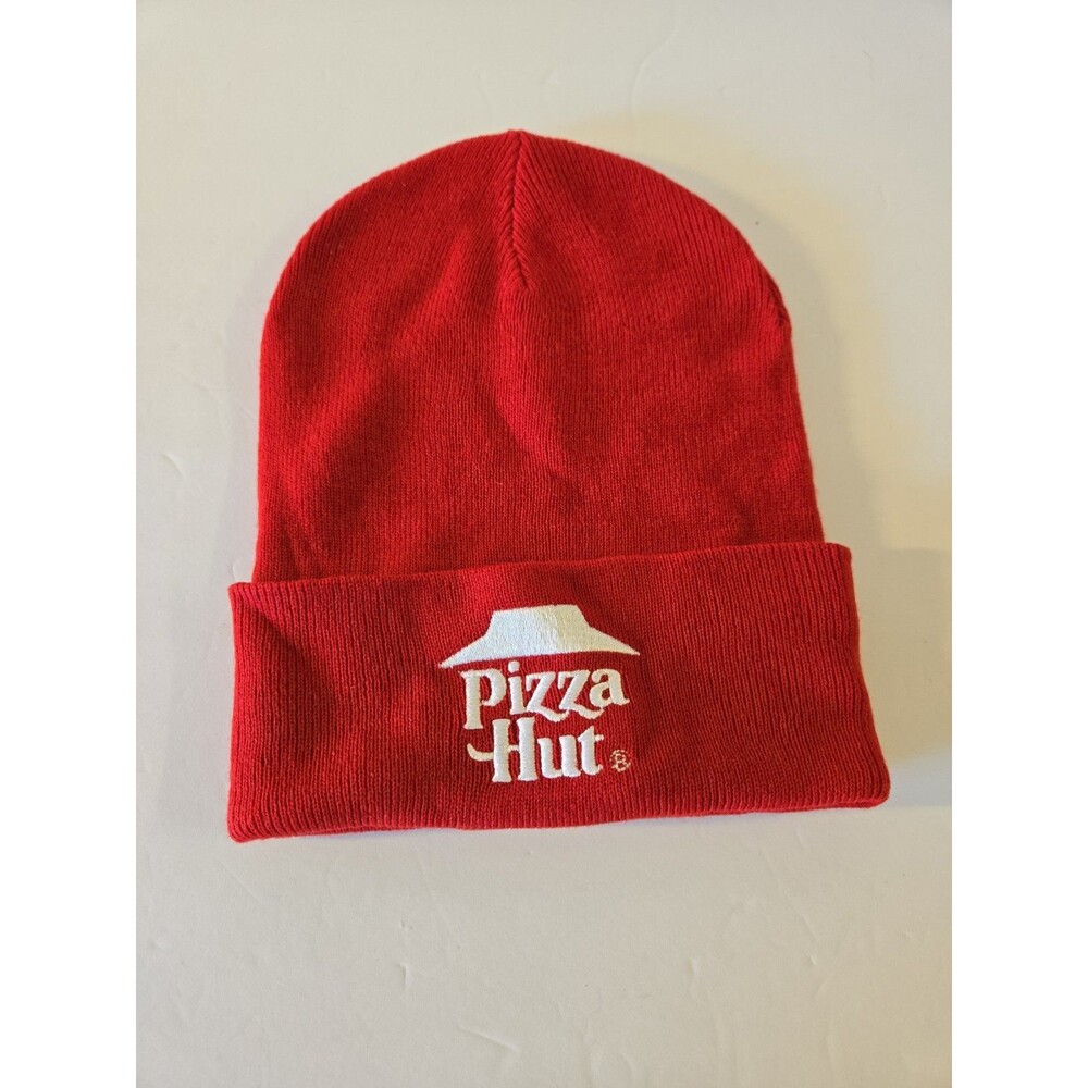 Pizza Hut Beanie Toboggan Hat Cap NEW Team Wear Uniform